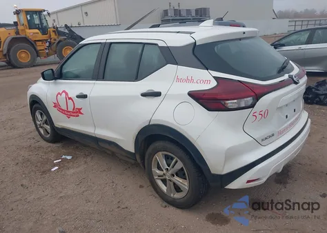 2021 Nissan Kicks S Xtronic Cvt from USA, damaged, VIN 3N1CP5BV0ML489039